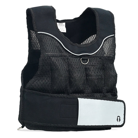 Adjustable 20 lbs Unisex Weighted Vest for Enhanced Walking and Running Performance